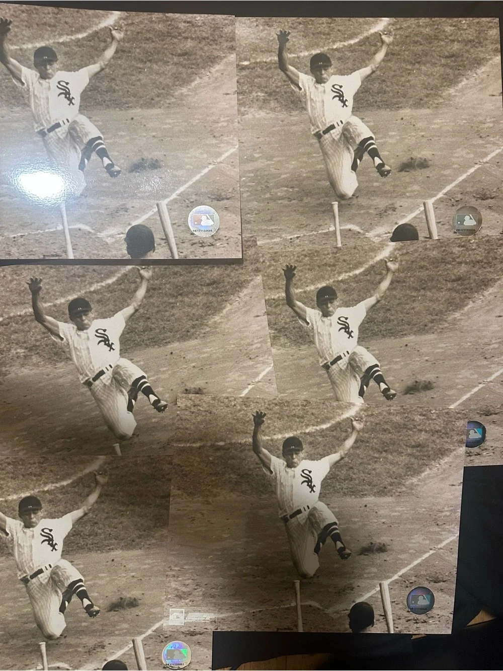 Luis Aparicio Chicago White Sox lot of 6 photos